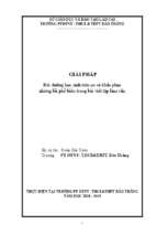 Skkn bồi dưỡng học sinh trên cơ sở khắc phục những lỗi phổ biến trong bài viết tập làm văn