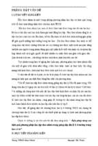 Skkn biện pháp nâng cao hiệu quả phương pháp học tập theo nhóm trong giảng dạy địa lý 8 ở trường trung học cơ sở