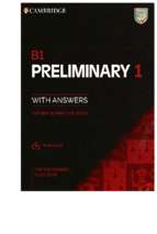 B1 preliminary 1 for the revised 2020 exam pdf