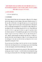 Skkn một số biên pháp gây hứng thú cho trẻ mẫu giáo 5 – 6 tuổi hình thành biểu tượng về số lượng, con số và phép đếm môn làm quen với toán
