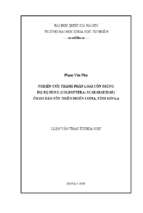 Nghiên cứu thành phần loài côn trùng họ bọ hung