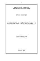 Giải pháp qos trên mạng hội tụ