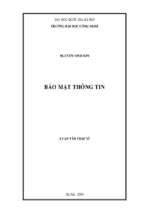 Bảo mật thông tin