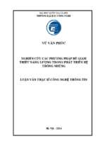 Nghiên cứu các phương pháp để giảm thiểu năng lượng trong phát triển hệ thống nhúng