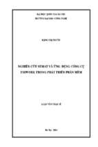 Nghiên cứu semat và ứng dụng công cụ esswork trong phát triển phần mềm