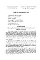 Skkn vận dụng đổi mới phương pháp dạy văn ở trường thcs  