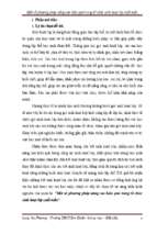 Skkn một số phương pháp nâng cao hiệu quả trong tổ chức sinh hoạt lớp cuối tuần