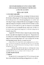 Skkn một số kinh nghiệm xây dựng và phát triển công tác đội tntp hồ chí minh ở trường thcs