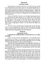 Skkn một số giải pháp nâng cao công tác chủ nhiệm lớp góp phần hạn chế học sinh bỏ học tại trường thcs 1 sông đốc