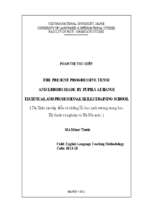 Thì hiện tại tiếp diễn và những lỗi học sinh trường trung học kỹ thuật và nghiệp vụ hà nội mắc.