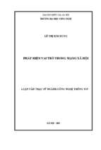 Phát hiện vai trò trong mạng xã hội