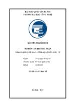 Nghiên cứu phương pháp nhận dạng chữ hán   nôm dựa trên gốc từ