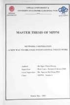 Network cooperation   a new way to organize international police work