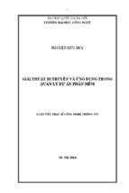 Giải thuật di truyền và ứng dụng trong quản lý dự án phần mềm