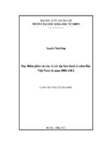 đặc điểm phân tử của vi rút dại lưu hành ở miền bắc việt nam từ năm 2006   2012