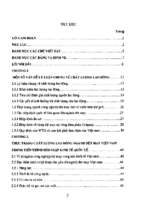 Chất lượng lao động ngành dệt may việt nam trong điều kiện hội nhập kinh tế quốc tế