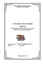 Skkn biện pháp kích thích tính tích cực, tự giác trong học tập cho học sinh tiểu học