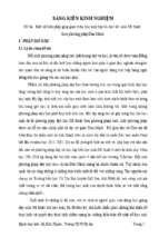 Skkn một số biện pháp giúp gv hs lớp 4 học tốt môn mỹ thuật theo phương pháp đan mạch