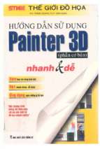 Hướng dẫn sử dụng painter 3d   phần cơ bản