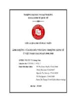 ảnh hưởng của fdi đối với tăng trưởng kinh tế việt nam giai đoạn 1988 2018