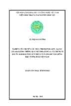 Nghiên cứu chuyển cấu trúc promoter gen gmnac (35s gmnac004) thông qua vector pzy101  asc và chủng vi khu n agrobacterium tumefaciens eha101 vào giống đậu tương đt22 việt nam