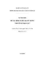 Hình tượng ma nữ trong truyền kỳ mạn lục