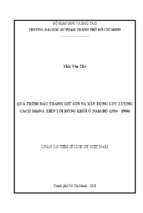 Quá trình đấu tranh giữ gìn và xây dựng lực lượng cách mạng, tiến tới đồng khởi ở nam bộ (1954   1960)