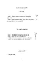 Luận văn  ngành văn hóa du lịch thực trạng và giải pháp khai thác hiệu quả tài nguyên du lịch tỉnh phú yên