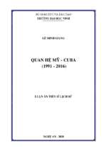 Quan hệ mỹ   cuba (1991   2016)