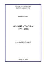 Quan hệ mỹ   cuba (1991   2016)