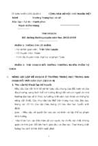 Bài thu hoạch bồi dưỡng thường xuyên cán bộ quản lý thcs  (qltrh 4, qltrh 16, qltrh 44)