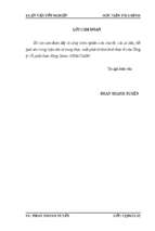 “tổ chức công tác kế toán bán hàng và xác định kết quả kinh doanh tại công ty cổ phần than vàng danh   vinacomin