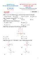 đề thi thử thpt qg 2020 môn toán lần 1 trường nguyễn bỉnh khiêm – gia lai