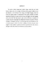 Difficulties in translation of economic and trade terminologies from english into vietnamese for juniors of faculty of english in thuongmai u