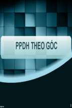 Phương pháp dạy học theo góc.pptx