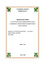 A study on difficulties in writing reports in sales department of tien vinh trading investment limited liability company