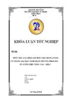 Bước đầu xác định sáu hợp chất isoflavone có trong hạt đậu nành bằng phương pháp sắc ký lỏng hiệu năng cao   hplc