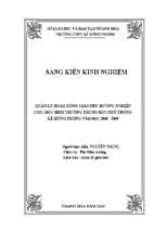 Skkn quản lý hoạt động giáo dục hướng nghiệp cho học sinh trường thpt lê hong phong năm học 2018 2019