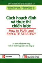 Cách hoạch định và thực thi chiến lược