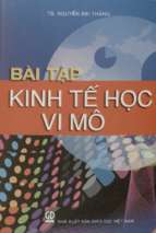 Bài tập kinh tế học vi mô