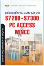 điều khiển và giám sát với s7 200, s7 300 pc access và wincc