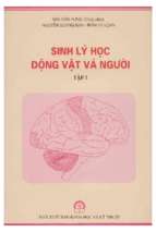 Sinh lý học động vật và người