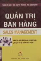 Quản trị bán hàng