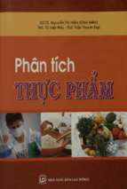 Phân tích thực phẩm