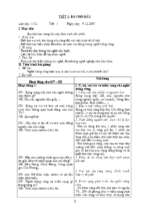 Giáo án nghề trồng rừng lớp 11