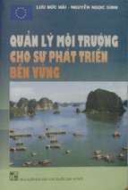 Quản lý môi trường cho sự phát triển bền vững