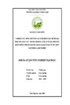 đánh giá sinh trưởng của một số loài cây họ đay (tiliaceae) và họ dầu (dipterocarpaceae blume) trồng tại mô hình vườn thực vật khoa lâm nghiệp trường đại học nông lâm thái nguyên (khóa luận tốt nghiệp)