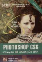 Photoshop cs6 chuyên đề chỉnh sửa ảnh