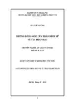 Những đóng góp của trần đình sử về thi pháp học