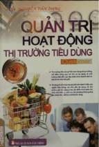 Quản trị hoạt động thị trường tiêu dùng